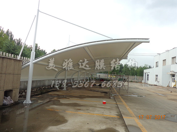 泰安漢威集團車棚膜結構
