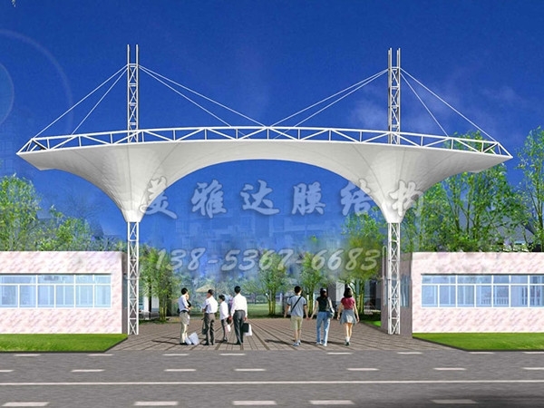 山東膜結(jié)構(gòu)車棚制作廠家